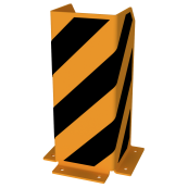 Crash guard U-shape | made of 5 mm sheet steel, without reinforced edges